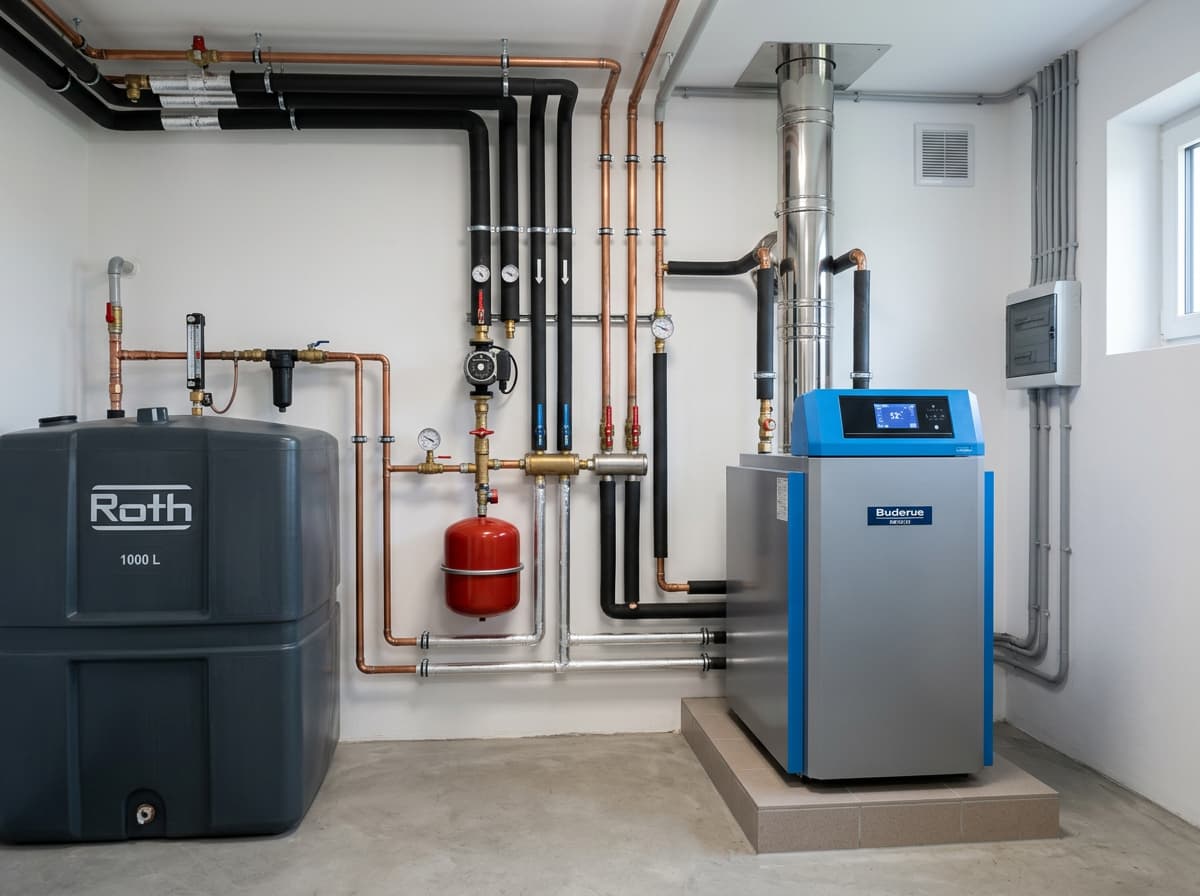 Caldera de gasóleo instalada en vivienda en Verín por Ser-Jo